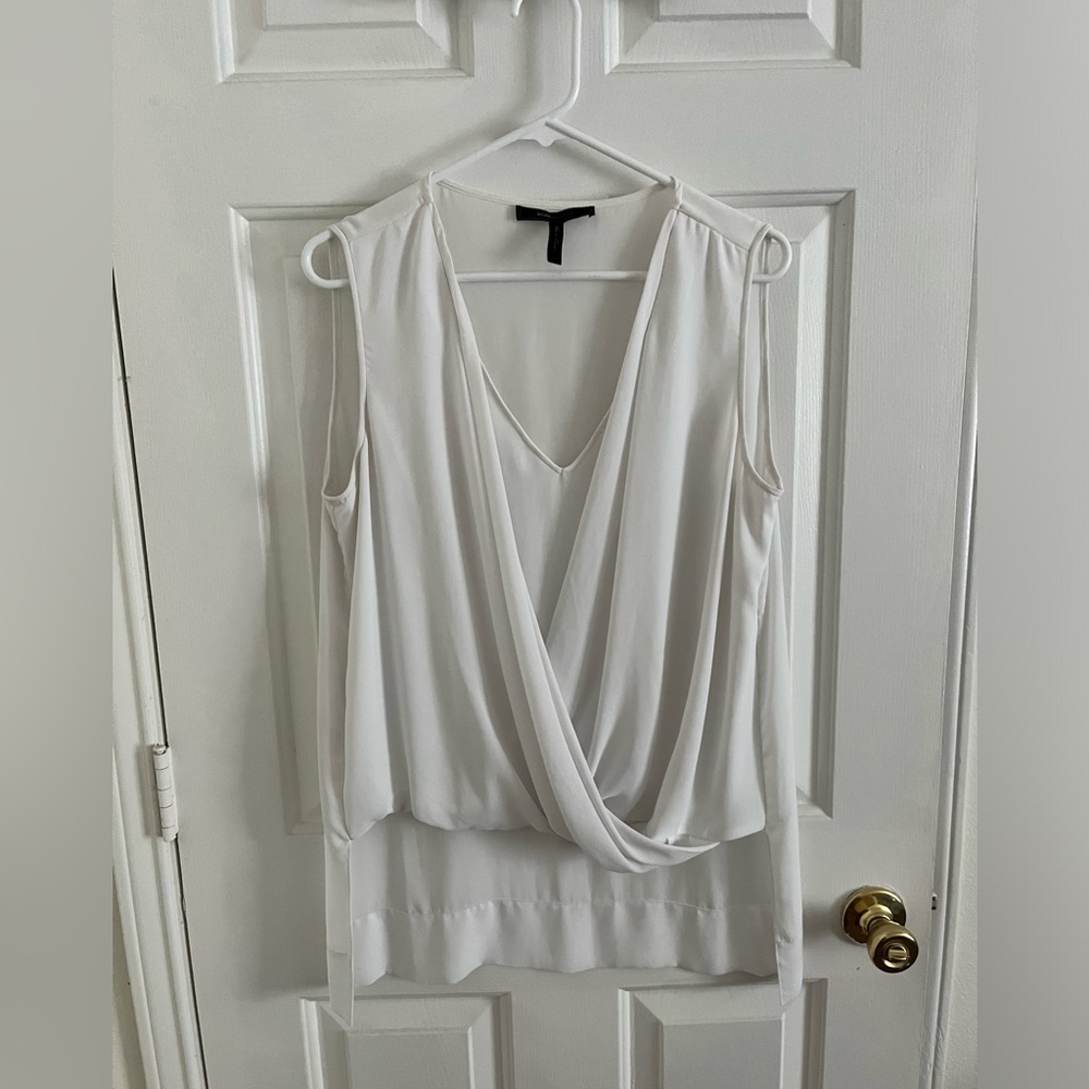 BCBG MaxAzria white top